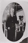 George Collis Robinson with maybe Horaces dog Scamper